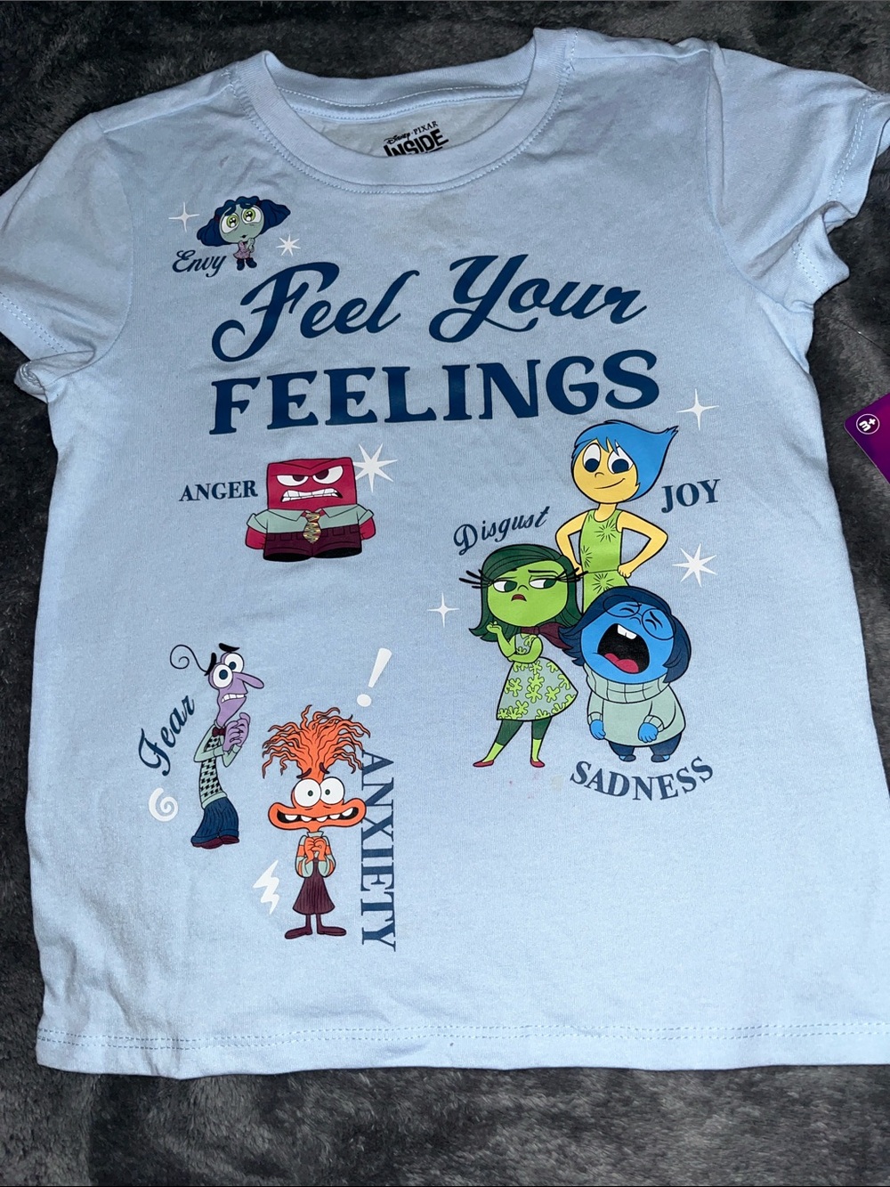 Inside Out Light Blue T-Shirt